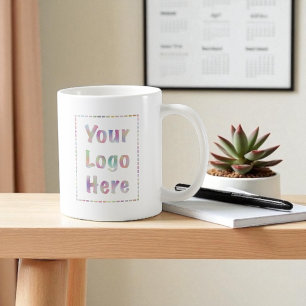 Your Logo Here Company Promotional Coffee Mug