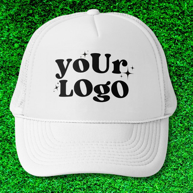 Your Logo Here Custom Business Logo Company  Trucker Hat (Creator Uploaded)