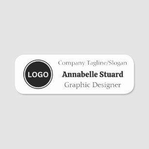 Your logo here Employee Safety Name tag