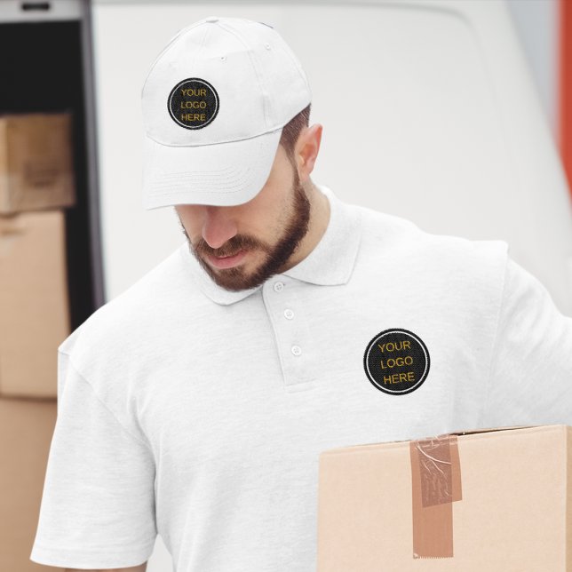 Your Logo Here l Promotional Branded Uniform  Trucker Hat (Creator Uploaded)