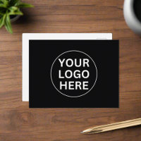 Your Logo Here l Thank you Note Black & White