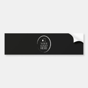 Your Logo Here Modern Bumper Sticker