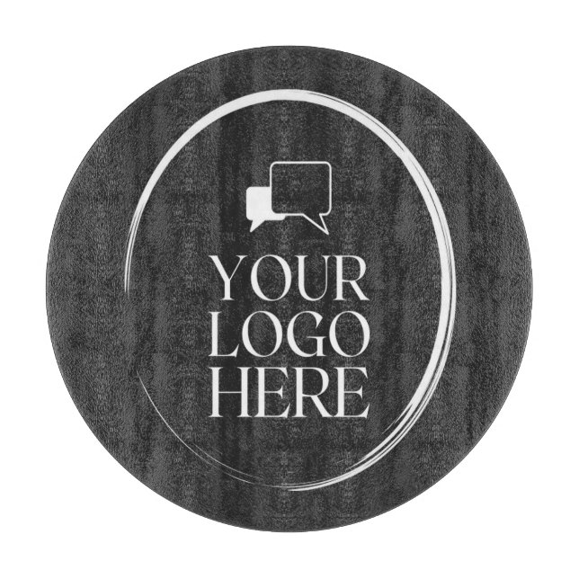 Your Logo Here Modern Cutting Board (Front)