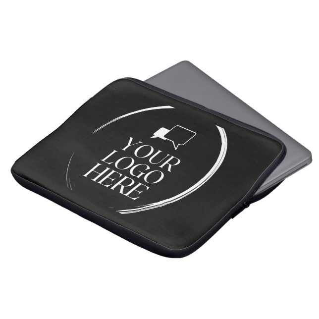 Your Logo Here Modern Laptop Sleeve (Front Top)