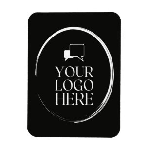 Your Logo Here Modern Magnet