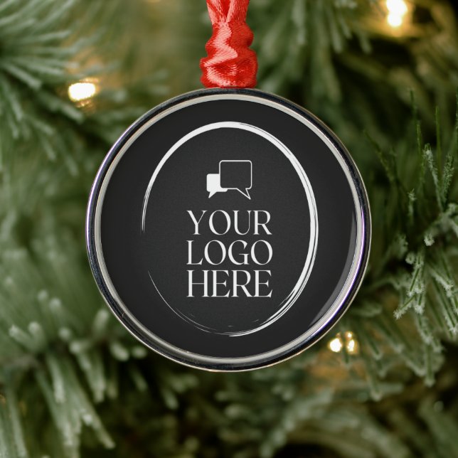 Your Logo Here Modern Metal Tree Decoration (Tree)
