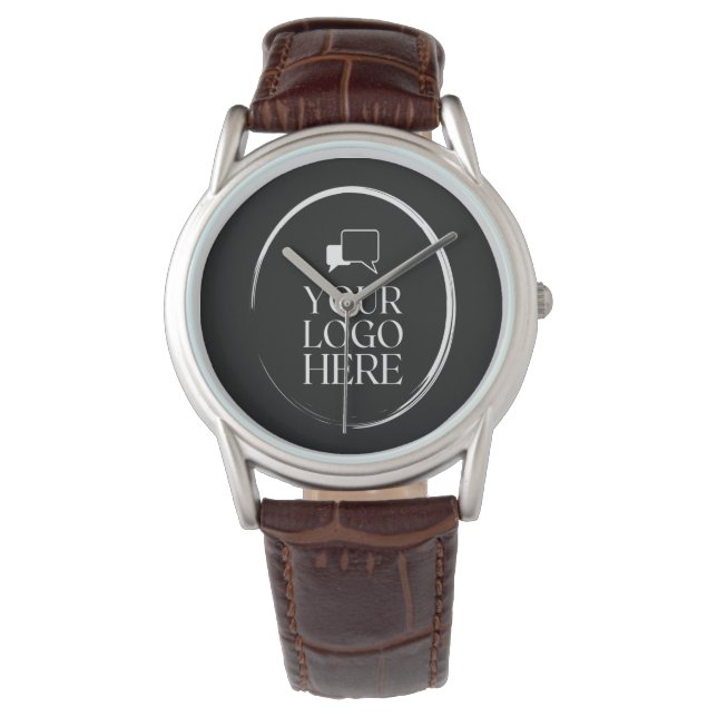 Your Logo Here Modern Watch (Front)