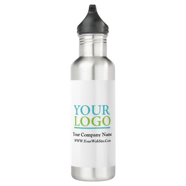 Your Logo Here, Name & Website Promo 710 Ml Water Bottle (Right)