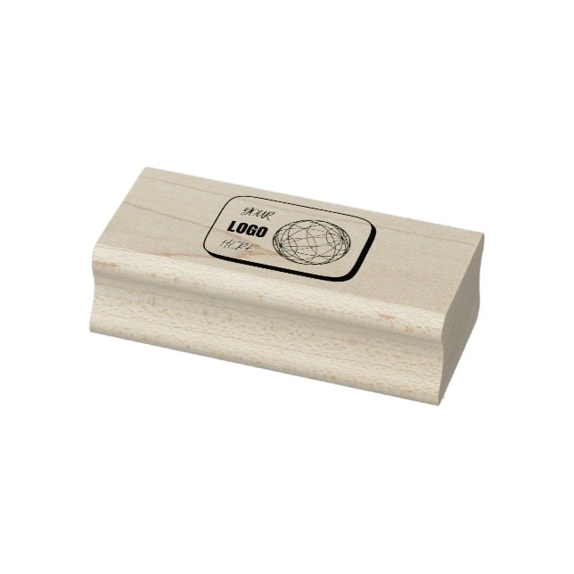 Your Logo Here Rubber Stamp (Stamp)