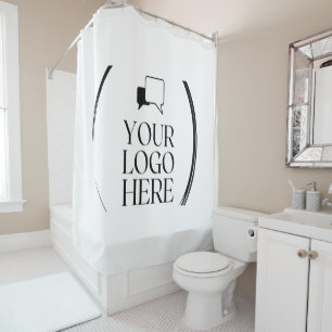 Your Logo Here Shower Curtain