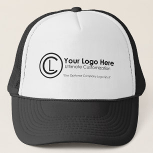 Your Logo Here Simple & Custom Promo Mesh Hat
