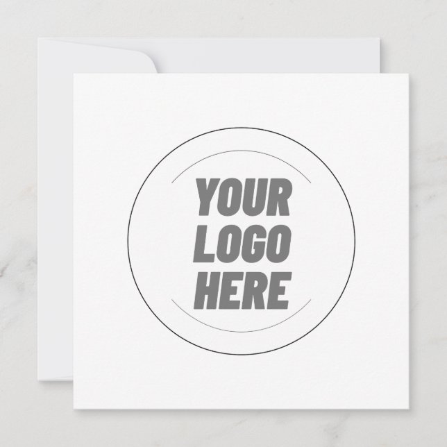 Your Logo Here Tableware > Paper Cups Invitation (Front)
