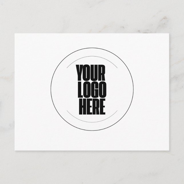 Your Logo Here Tableware > Paper Cups Postcard (Front)