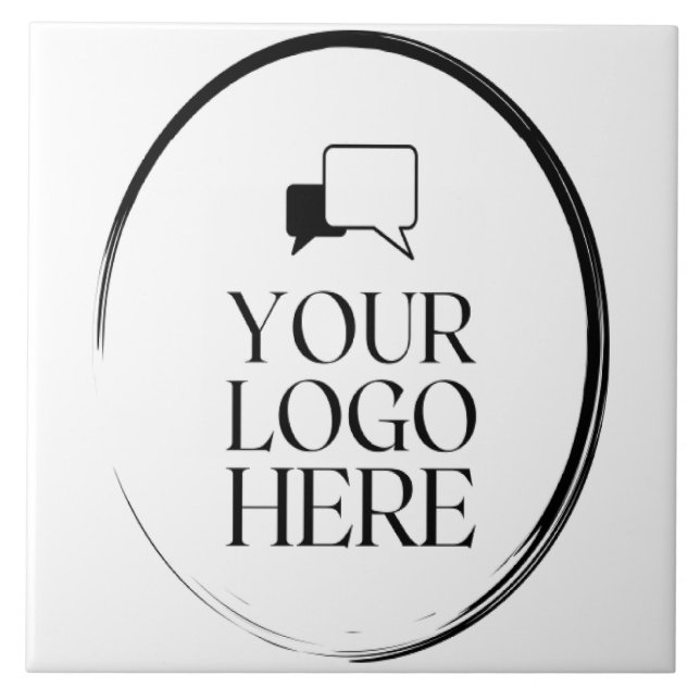 Your Logo Here Tile (Front)