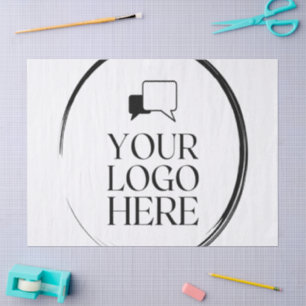 Your Logo Here Tissue Paper