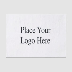 Your Logo Here Tissue Paper