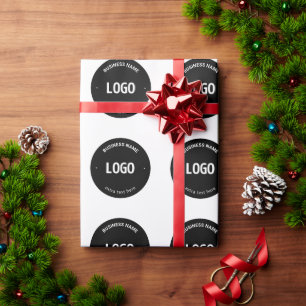 Your Logo, Image or Design & Editable Text Wrapping Paper