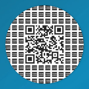 Your Logo/Image Tiled & QR code   Waterproof
