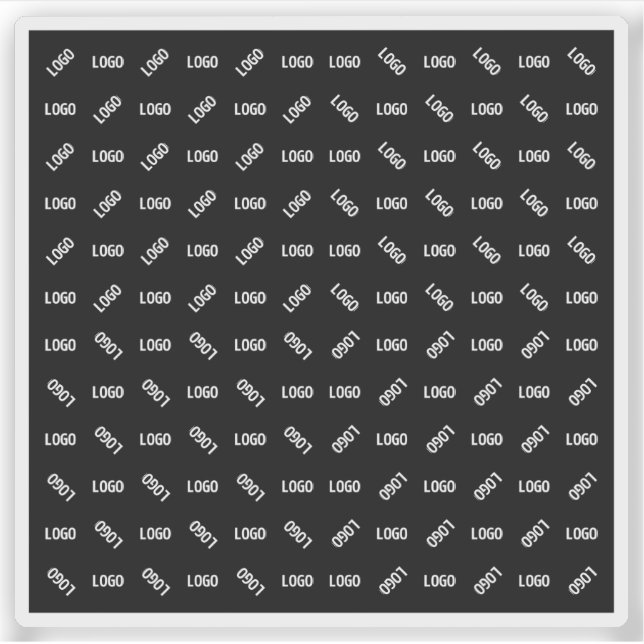 Your Logo/Image | Unique Modern Geometric Patten (Front)