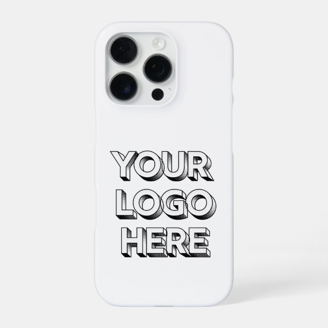 Your Logo iPhone 16 Pro Cases (Back)