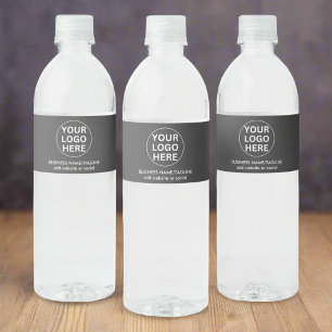 Your Logo l Professional Promotional Swag Event  Water Bottle Label