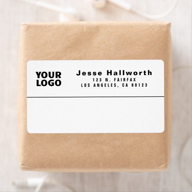Your Logo | Modern Customisable Return Address (Insitu)