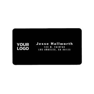 Your Logo   Modern Customisable Return Address Label