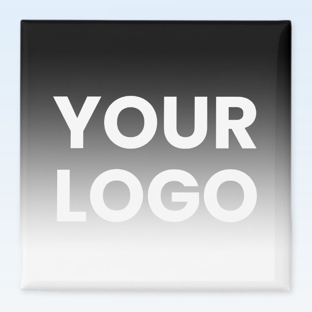 Your Logo & Modern Editable Colour Gradient Magnet (Creator Uploaded)