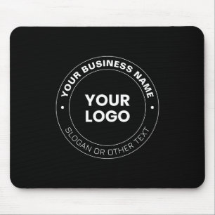 Your Logo Modern Editable Text & Elements Mouse Pad