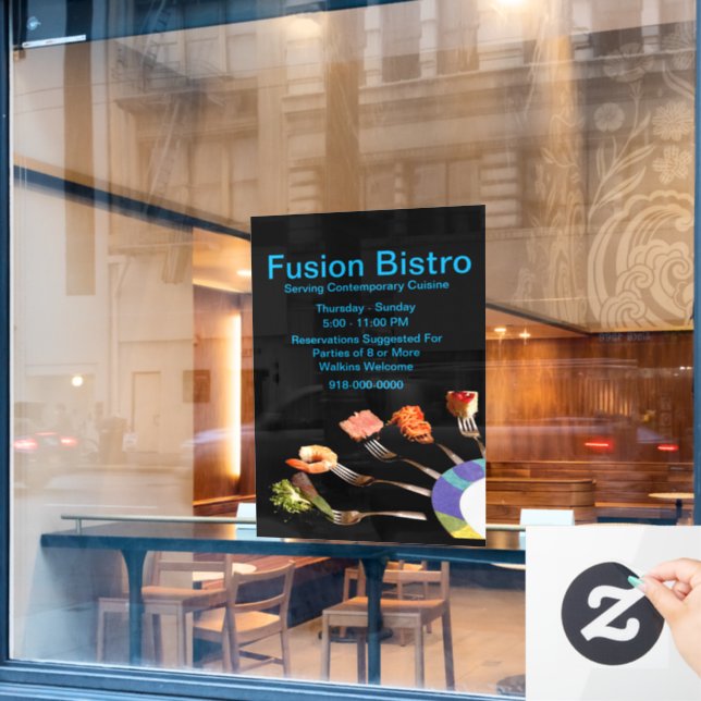 Your Logo / Modern Restaurant Business (Cafe Window)