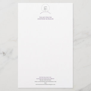 Your Logo Monogram Business Stationery