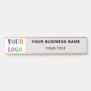Your Logo Name Info Colour Company Office Door Sig Door Sign