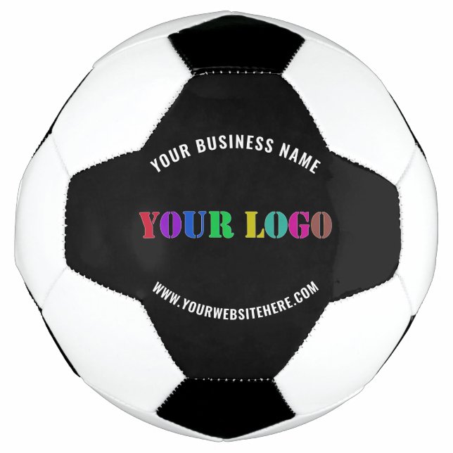 Your Logo Name Website and Colour Promo Soccer Bal Soccer Ball (Front)