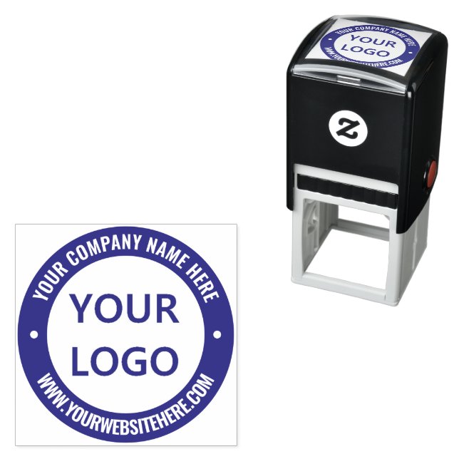 Your Logo Name Website Colour Professional Stamp (In Situ)