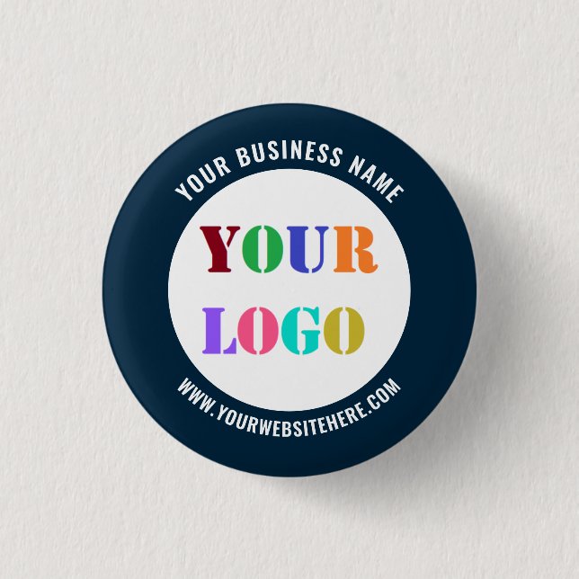 Your Logo Name Website Colours Button Promotional (Front)