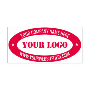 Your Logo Name Website Colours Self-inking Stamp