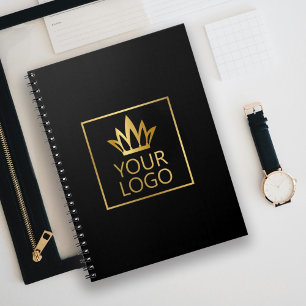 Your Logo on Any Colour Background Notebook
