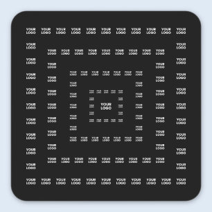 Your Logo or Any Design/Image   Square Pattern  Sticker