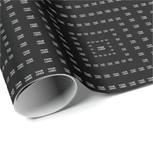Your Logo or Any Design/Image   Square Pattern  Wrapping Paper