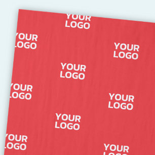 Your Logo or any Image/Design Automatically Tiled Tissue Paper
