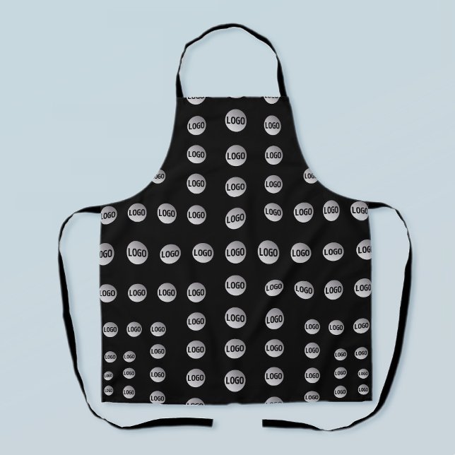 Your Logo or Any Image | Unique Modern Pattern  Apron (Creator Uploaded)