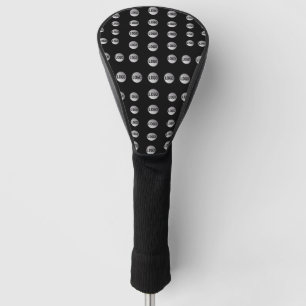 Your Logo or Any Image Unique Modern Pattern Golf Head Cover