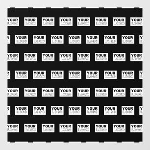 Your Logo or Design   Editable Colour Background 