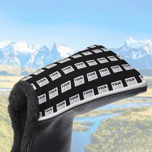 Your Logo or Design Editable Colour Background Golf Head Cover