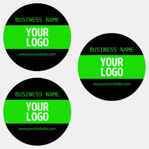 Your Logo or Image Black & Bright Green