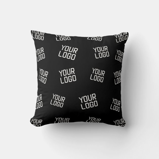 Your Logo or Image | Randomised Looking Template Cushion (Front)
