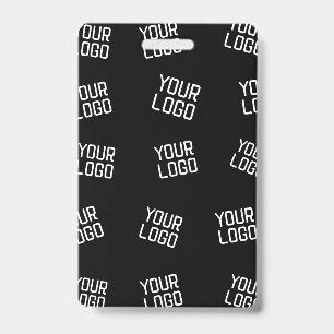Your Logo or Image Randomised Looking Template ID Badge