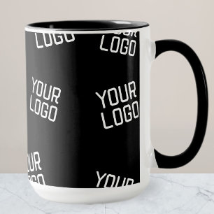 Your Logo or Image Randomised Looking Template Mug