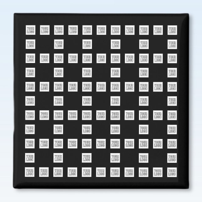 Your Logo or Image Unique Repeating Pattern Magnet (Creator Uploaded)