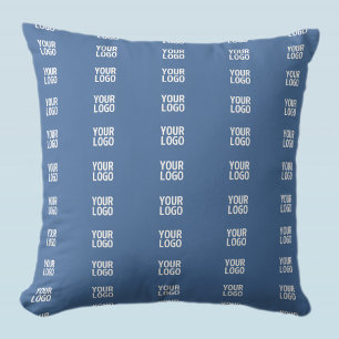 Your Logo or Image    Vertical Stripes Pattern  Cushion